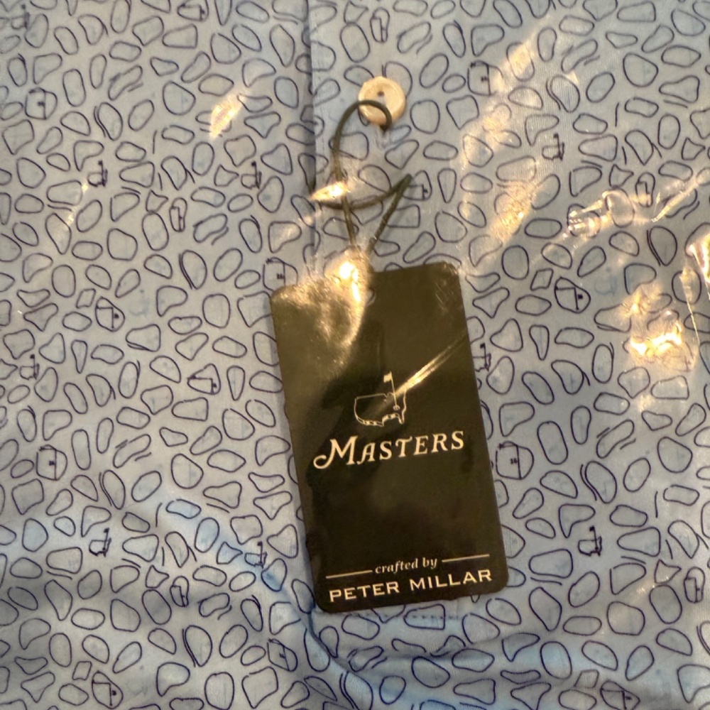 2025 Limited Edition Masters Peter Millar Men's Medium Polo - Picture 5 of 7
